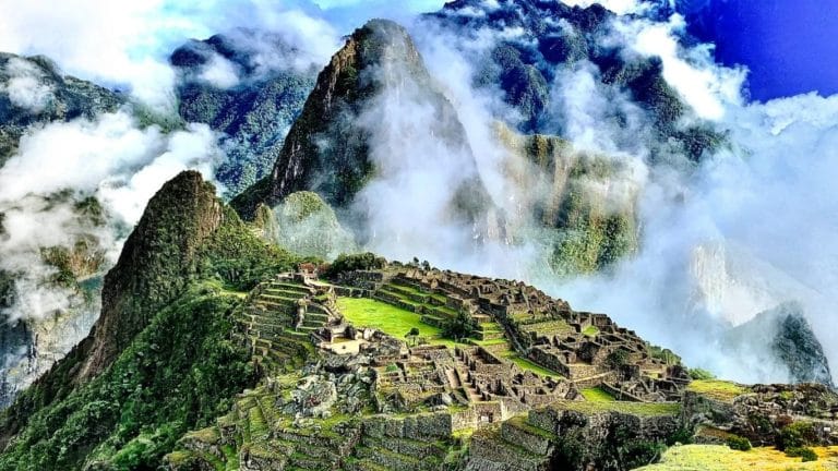 Journey Through Machu Picchu and the Uyuni Salt Flats with Intense Peru 5 Machu Picchu through the clouds