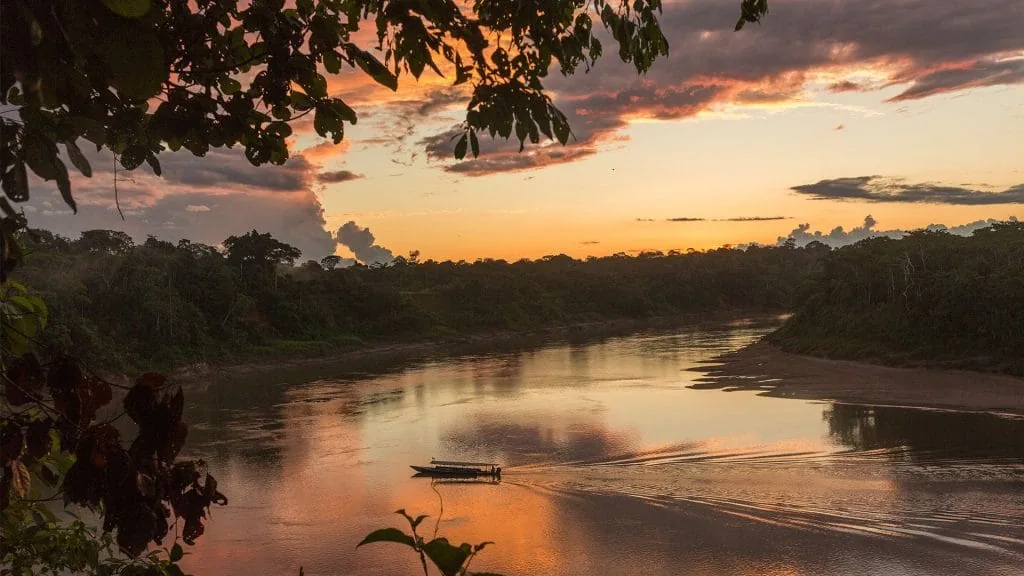Sunset Cruise in the Amazon