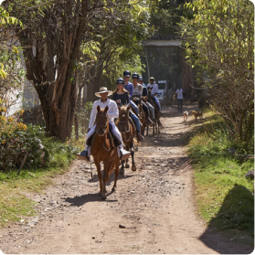 Horseback Ride & Lunch in Hacienda Huayoccari