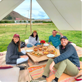 Picnic at Huaypo Lake