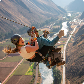 Zipline, Via Ferrata & Lunch at Skylodge