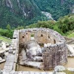 Temple of the Sun mid-part of Machu Picchu